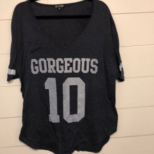 Jersey-style t shirt